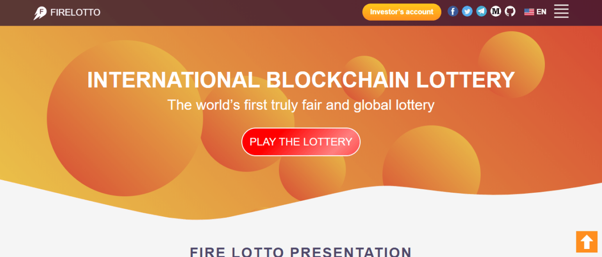 Blockchain Lottery