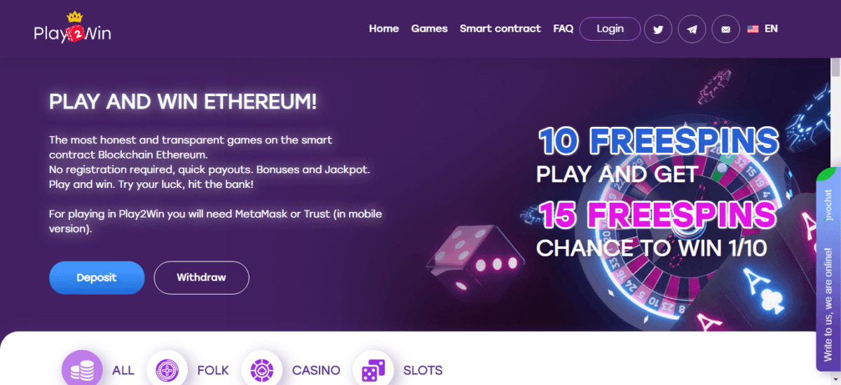 Ethereum Casino Games