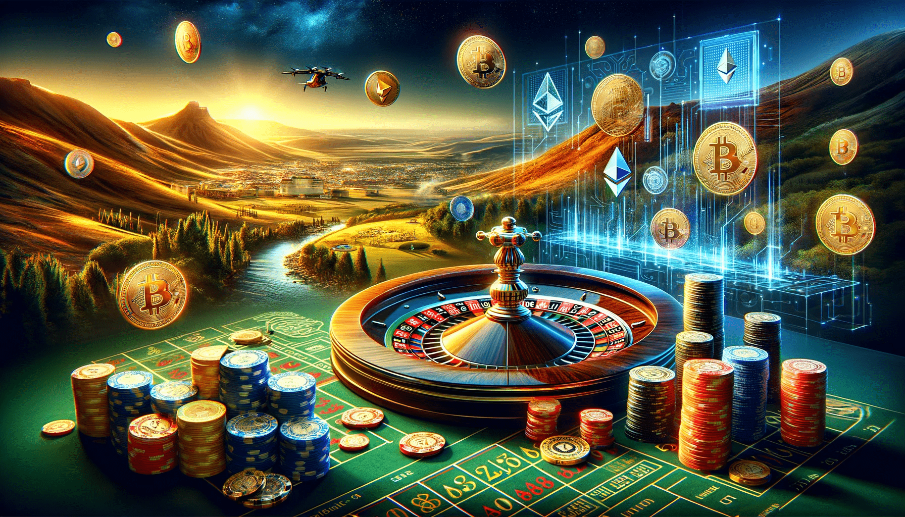High-Stakes Crypto Roulette Betting